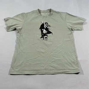 Uniqlo Women Mint Cotton Crew Neck Short Sleeve Spy Family Anime T-Shirt Sz XS